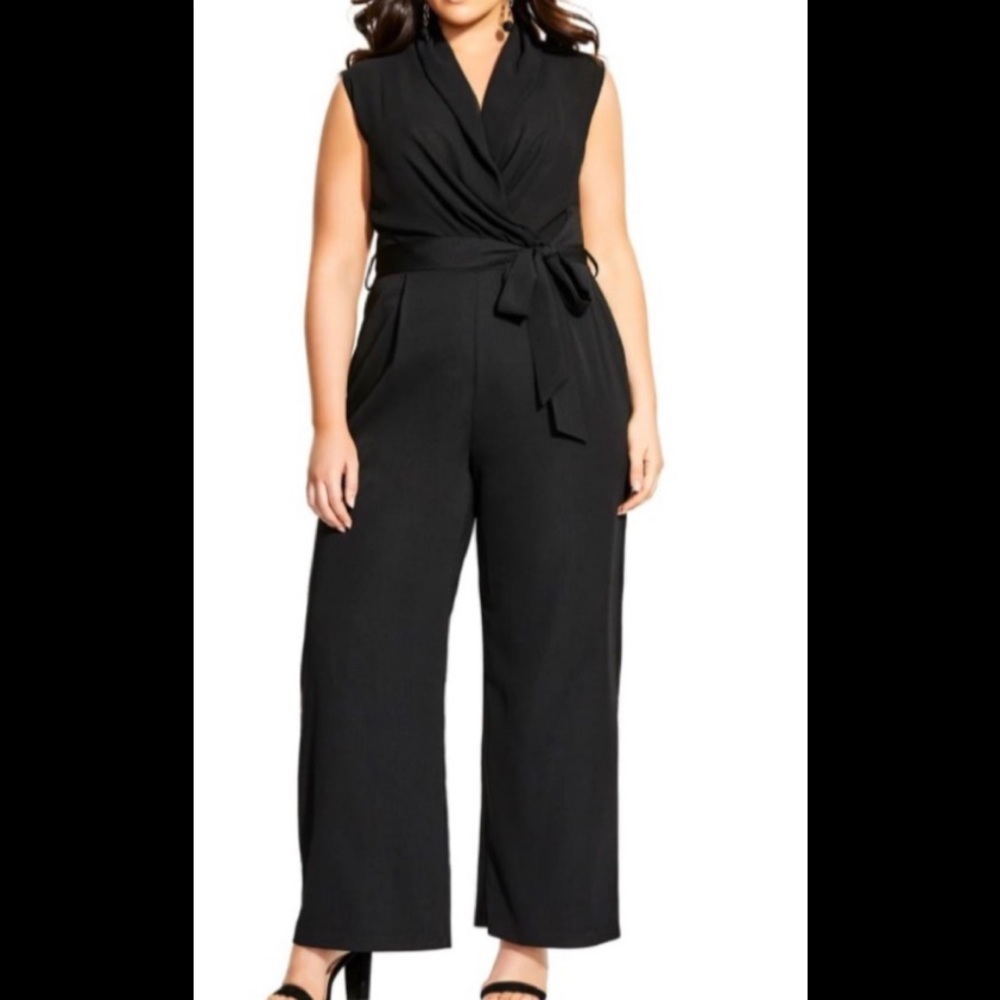 Sleeveless jumpsuit